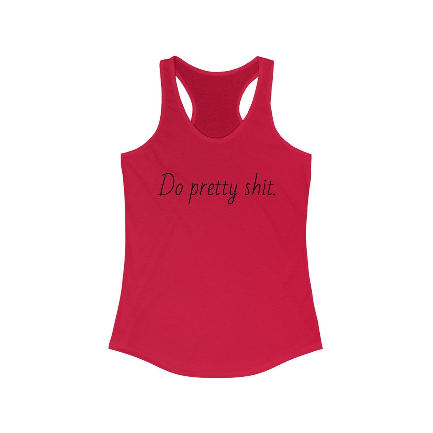 Empowering Women's Racerback Tank - Motivational Exercise Top, Fitness Gear, Casual Wear, Gift for Her, Inspirational Workout Shirt