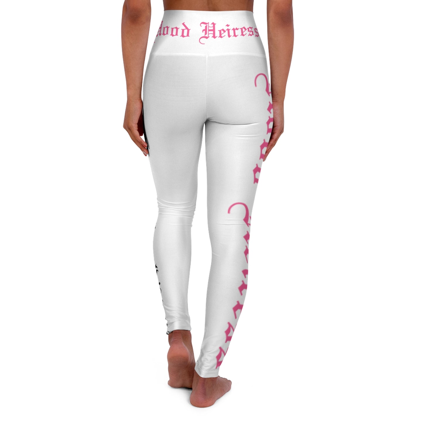 High Waisted Yoga Leggings - Empowering Activewear for Fitness Lovers, Perfect for Yoga, Workout, Athleisure, Casual Days, Gifts