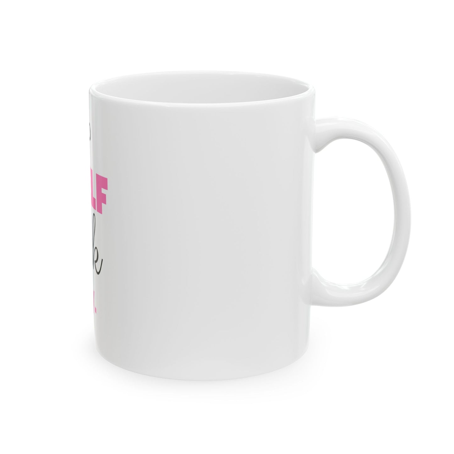 Top Shelf Dick Only Ceramic Mug | Funny Gift for Him, Coffee Mug, Gag Gift, Birthday Gift, Humorous Mug