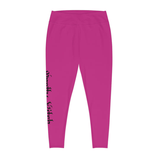 Plus Size Leggings - Vibrant Stretchy Comfort, Fitness Wear, Everyday Casuals, Lounge Pants, Gift for Her