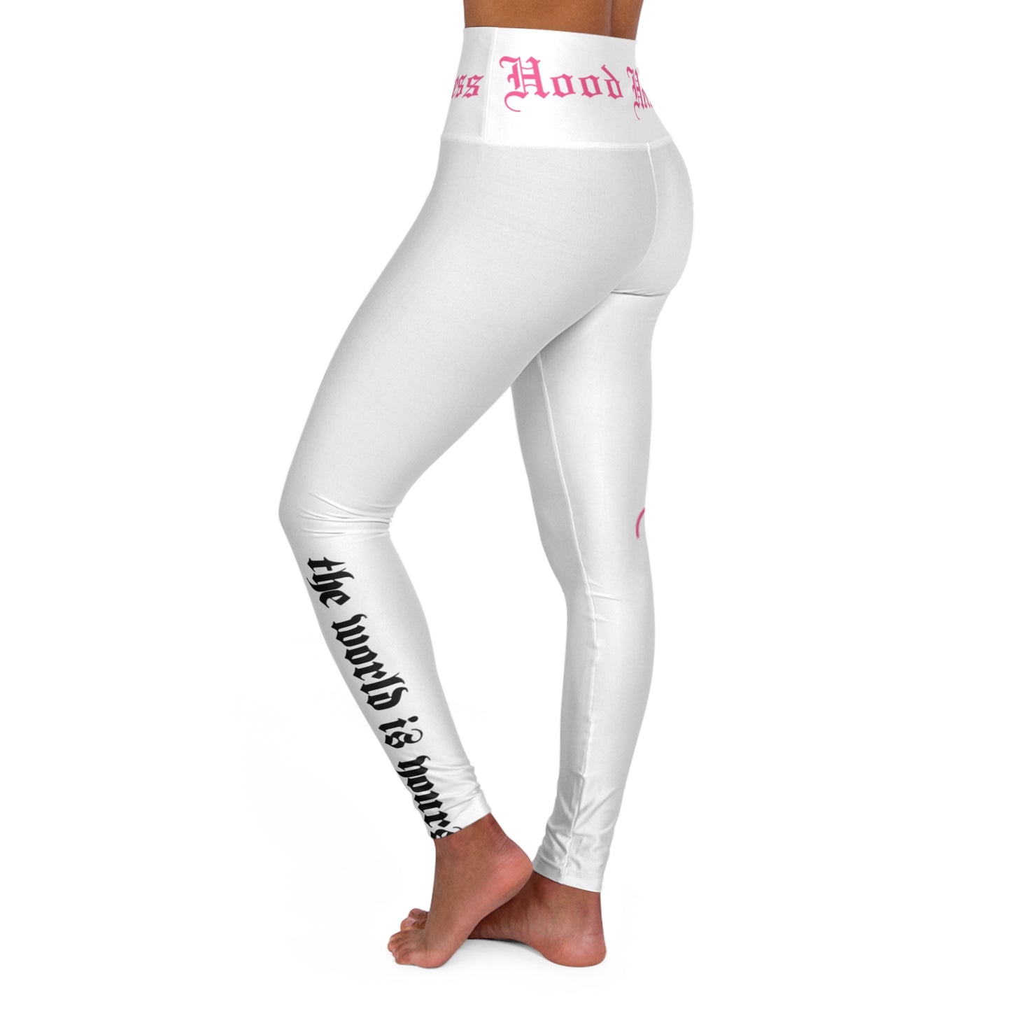 High Waisted Yoga Leggings - Empowering Activewear for Fitness Lovers, Perfect for Yoga, Workout, Athleisure, Casual Days, Gifts