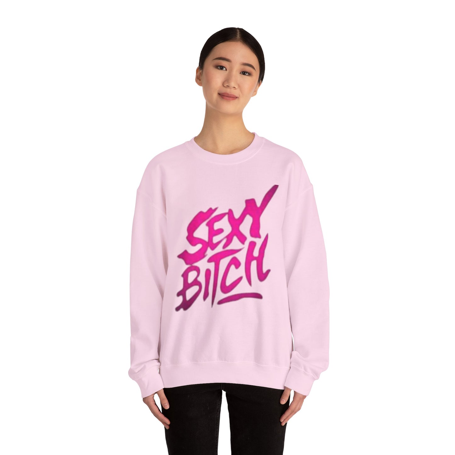 Sexy Bitch Unisex Crewneck Sweatshirt, Trendy Fashion, Casual Wear, Gift for Her, Cozy Lounge, Bold Statement Clothing