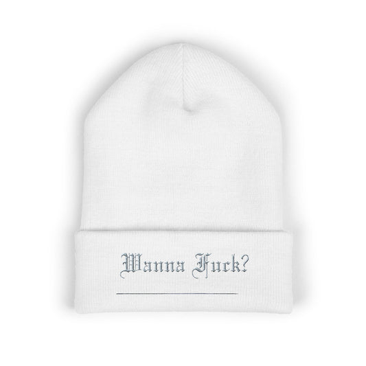 Embroidered Classic Cuffed Beanie - Cozy Winter Accessory, Casual Fashion, Gift Idea, Outdoor Adventures, Warm Headwear