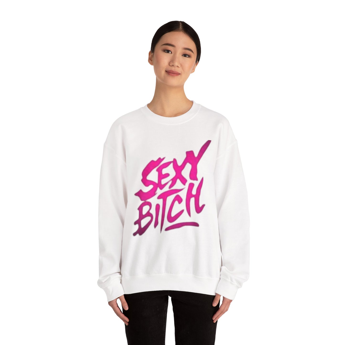 Sexy Bitch Unisex Crewneck Sweatshirt, Trendy Fashion, Casual Wear, Gift for Her, Cozy Lounge, Bold Statement Clothing
