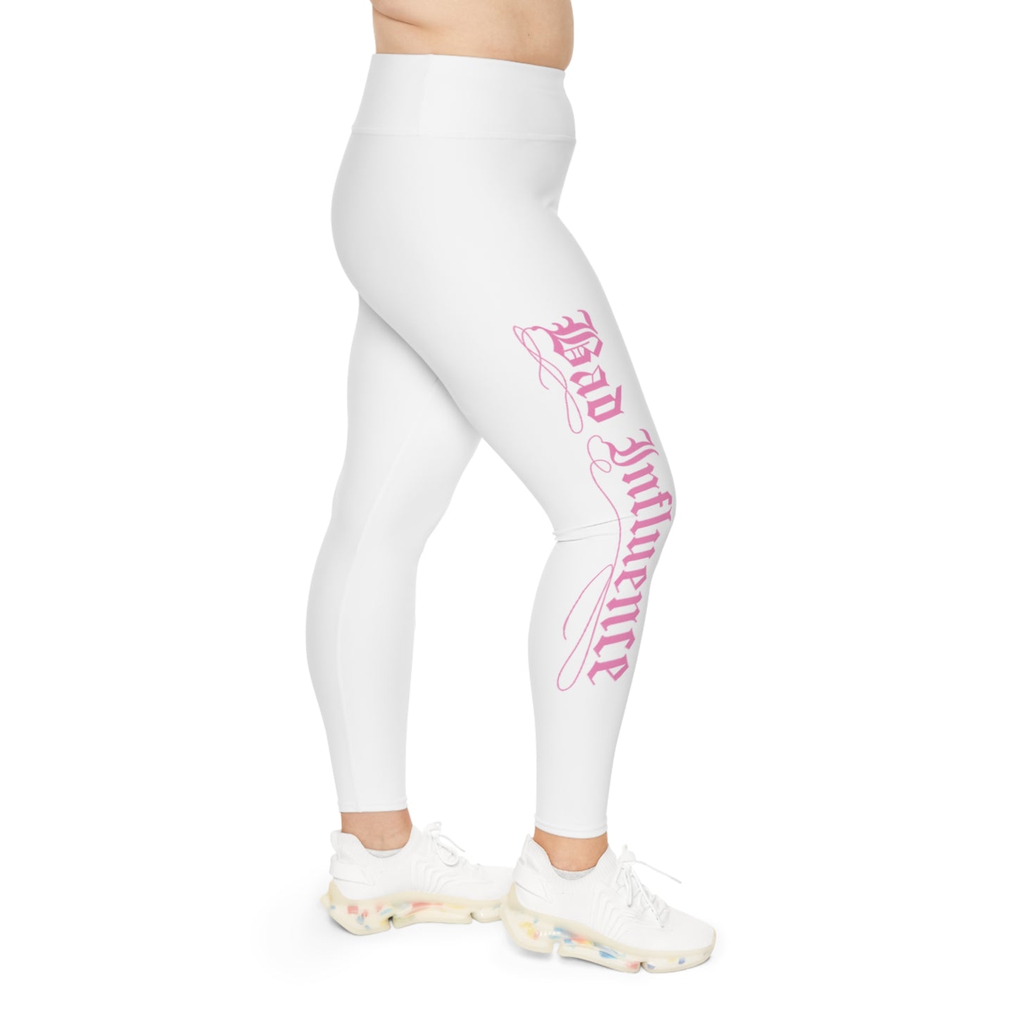 Sweat Pants - 'Bad Influence' in Old English Design Hood Heiress Exclusive