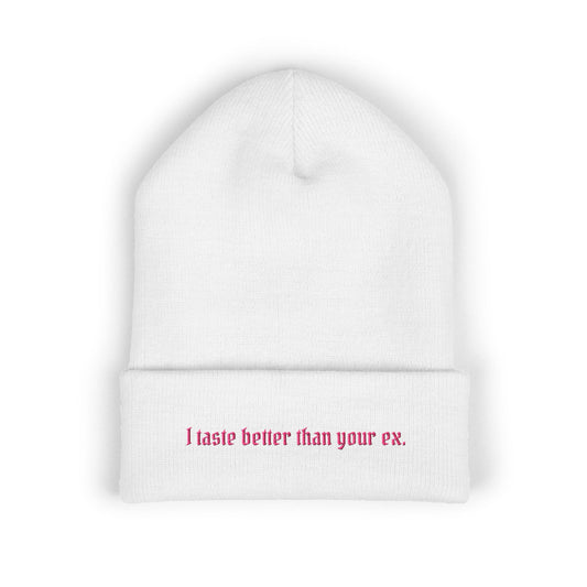 Funny Embroidered Beanie - Perfect Winter Gift, Casual Fashion, Humorous Gift, Trendy Accessories, Unique Statement Hat